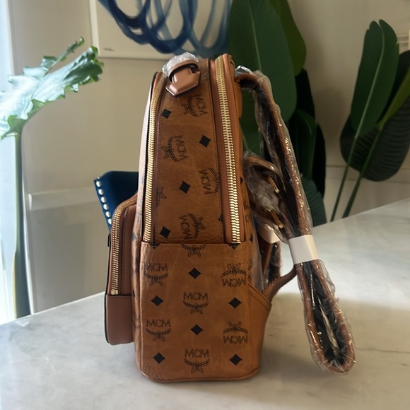 Brand new small  Classic MCM bookbag authentic. - Picture 4 of 4